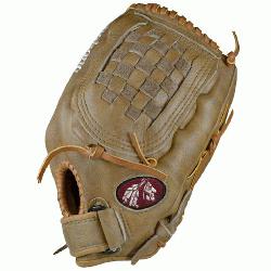 a Tan Fast Pitch BTF-1250C Softball Gl